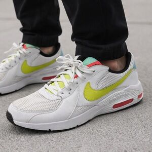 🔥 Nike Air Max Excee “Green Glow” Sneakers 90s Inspired Low Top Neon Sz 8.5